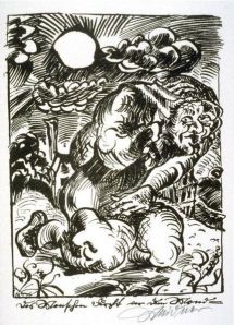 Ludwig Meidner, September Scream, 1918