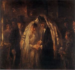 Joseph Israels, A Jewish Wedding, 1903
